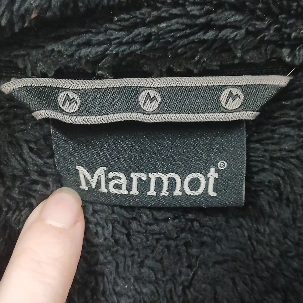 Marmot fleece zip jacket, EUC. Size Large